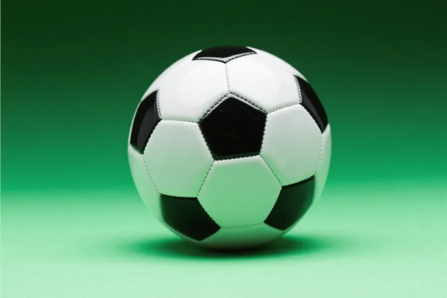 足球与赛场插画